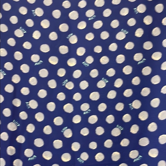 Lilly Pulitzer Blue Relaxed 3/4 Sleeve Blouse - Picture 4 of 5